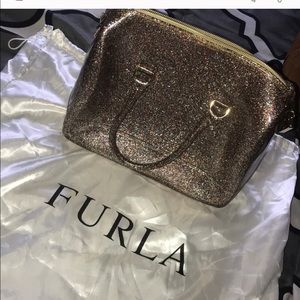 Gently used Silver Glitter Candy Furla